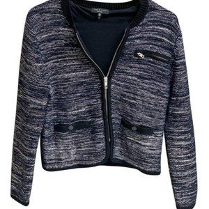Rag & Bone knit zip jacket cardigan (SMALL)